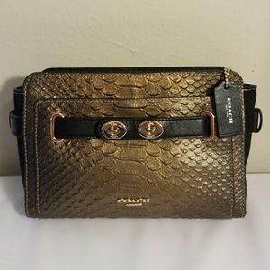 Authentic Coach cross body bag